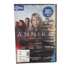 2023 PBS Annika Season Two DVD New Sealed Crime